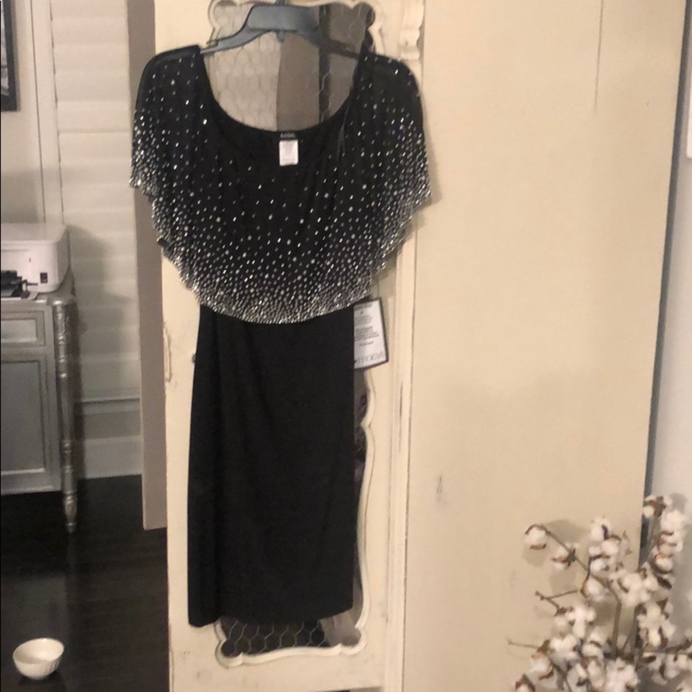 Black short formal dress